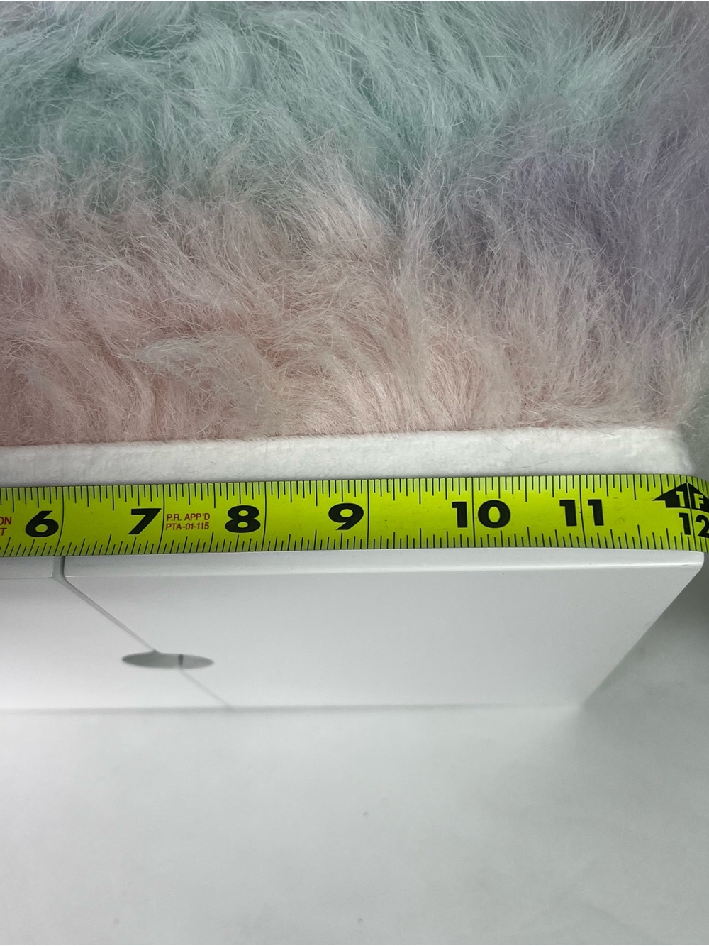 Pottery Barn Teen-Faux Fur Mani Pedi Lap desk Unicorn Multi Color Storage/Mirror - Picture 10 of 16